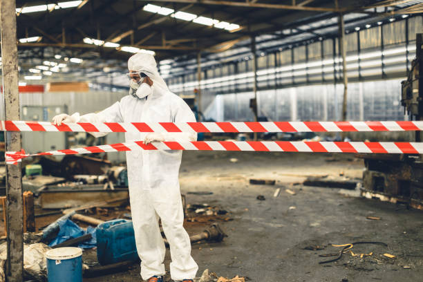 Professional Infectious Disease Decontamination technician working in Charlestown, NH